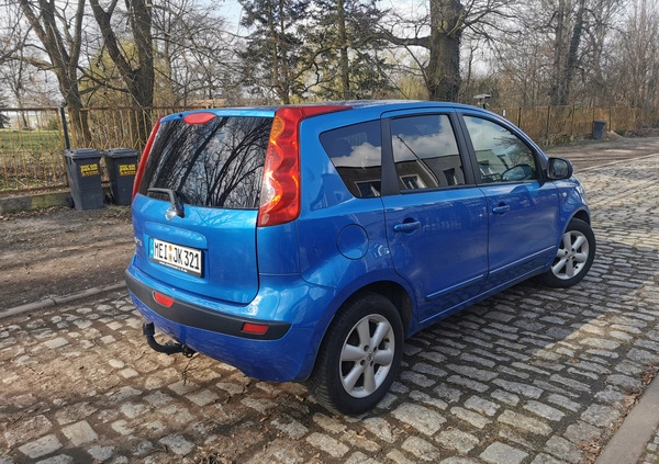 Nissan Note cena 10900 przebieg: 248000, rok produkcji 2007 z Żary małe 154